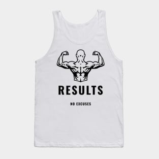 Results No Excuses Tank Top